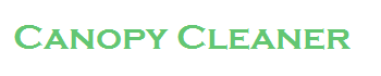 Canopy Cleaning